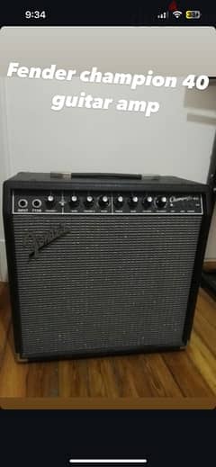 fender champion 40 amplifier