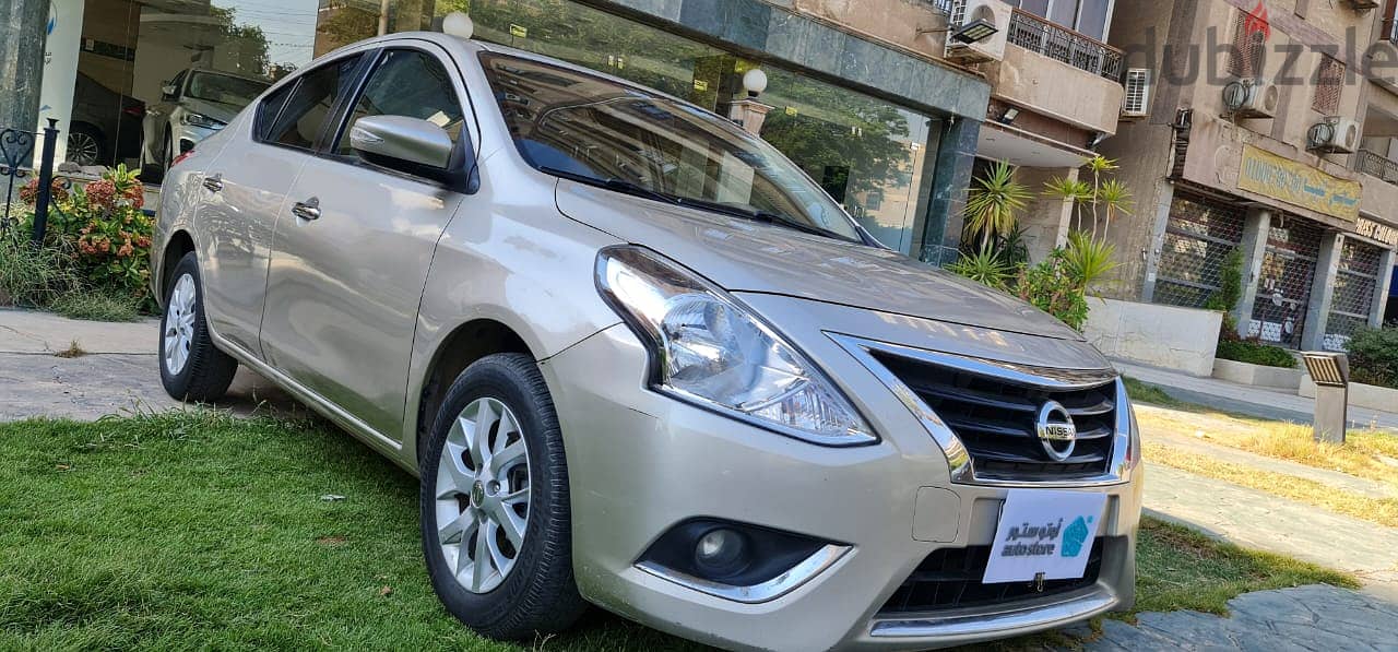 NISSAN SUNNY - 2022 - 67.000 KM - BROWNISH - 1500 CC - REAR CAMERA 0