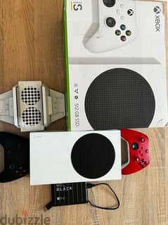 Xbox- S with 2 TB hard disk and the charger