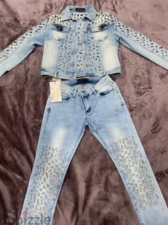 jeans jacket and pantalon(france manufactured) 0