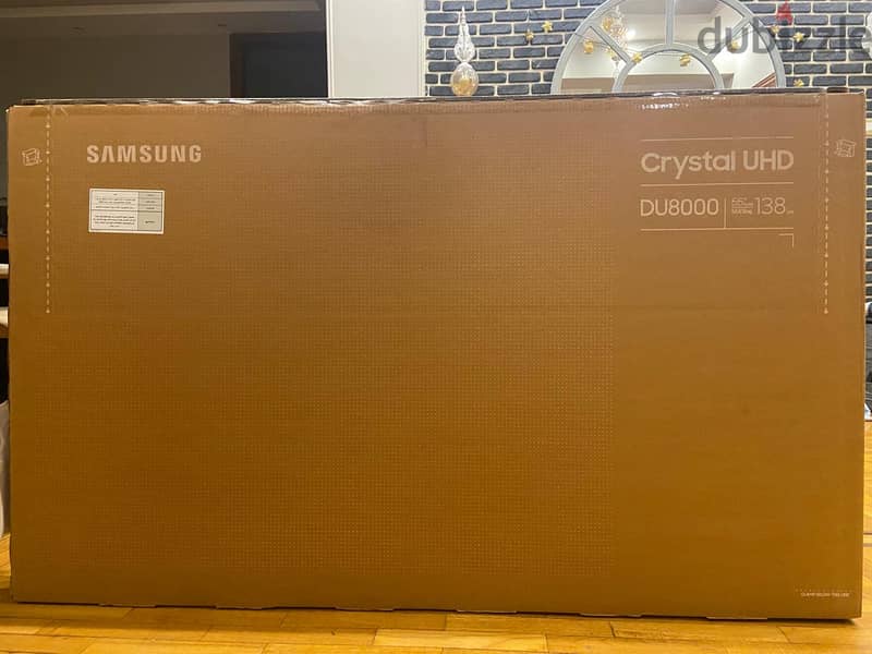 55 inch Crystal UHD DU8000 4k Tizen OS Smart TV (2024) تلفزيون سامسونج 2