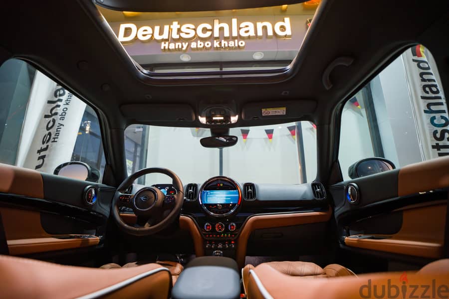 MINI Cooper Countryman (2024) In Black & Brown Interior 6