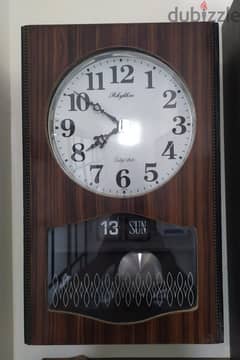 Rhythm Wall Clock ساعة ريتم بندول يابانى