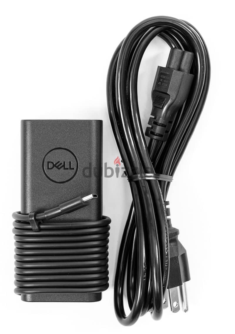 شاحن تابلت أصلي Dell 65 watt type C جديد 0