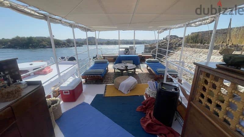 Nile Yacht in good condition for Sale - مركب نيل للبيع 4