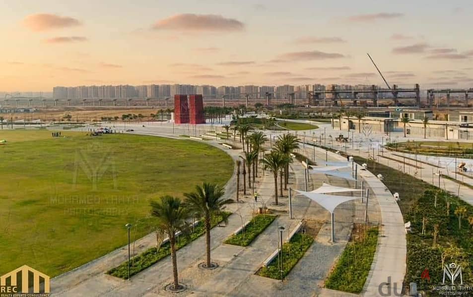 A ground store without a deposit and a 10% discount in the tourist towers in front of the monorail station in the heart of the Green River, Bin Zayed 2