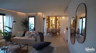 Pool view apartment + Garden for sale in front of International Cairo Airport beside JW MARRIOTT and Kempinski Hotel and Gardenia in | Taj City | MNHD