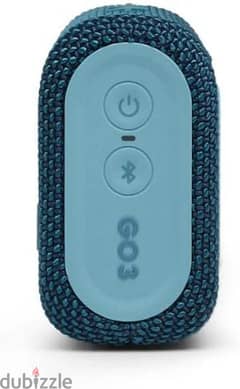 JBL GO 3 Portable Waterproof Bluetooth Speaker - Blue-Small 0