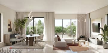 3-room apartment, received for one year, finished, view on water feature and landscape, in installments