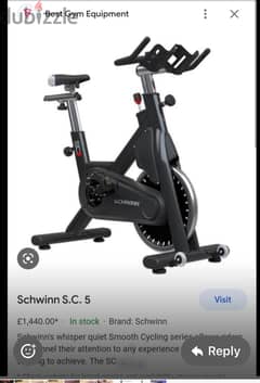 Schwinn indoor spinning bikes 0