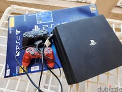 PS4 PRO 1TB like new 0