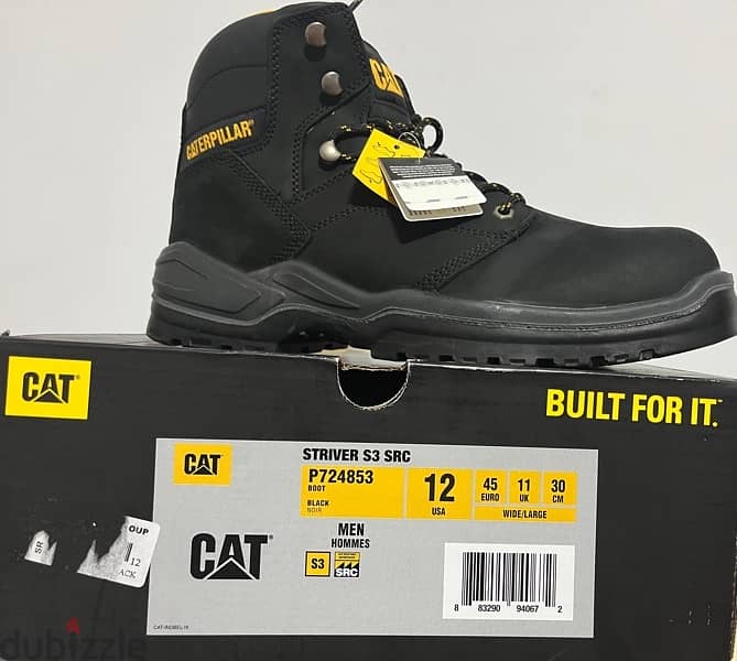 CAT - safety shoes - Black - 45’’ size 0