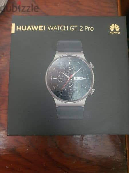 HUAWEI WATCH GT 2 PRO  ساعة هواوي بحالة ممتازة مفيهاش غلطة 6