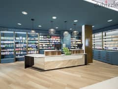 An exclusive pharmacy with a 10% discount in front of the largest brands and at the entrance to the mall and serving the largest residential complex