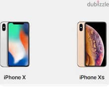 مطلوب iphone x او xs بدون اى تغيرات  بلعلبه   والشاحن