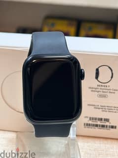 Apple Watch Series 7 45mm بدون خدش بطارية ٩٢٪؜ 0