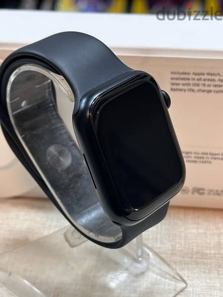 Apple Watch Series 7 45mm بدون خدش بطارية ٩٢٪؜ 1