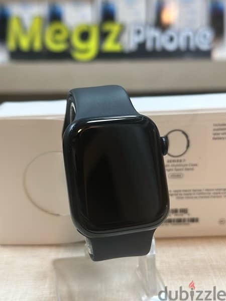 Apple Watch Series 7 45mm بدون خدش بطارية ٩٢٪؜ 3