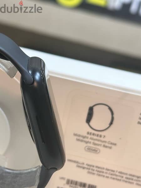 Apple Watch Series 7 45mm بدون خدش بطارية ٩٢٪؜ 4