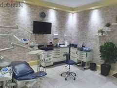 A finished dental clinic with a 7% down payment and 7-year installments next to a medical building in an entertainment mall that serves Al Banafsaj 0