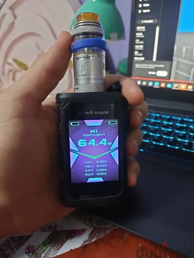 vape Aegis X , Tank Widowmaker double coil