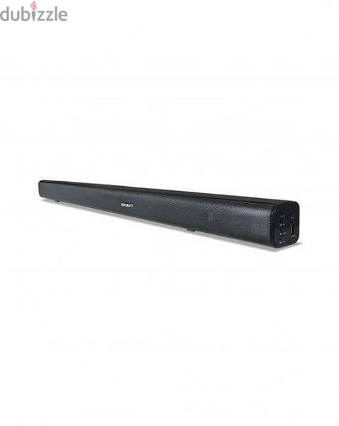 Bravo Wireless/Wired TV Sound Bar - Black 1