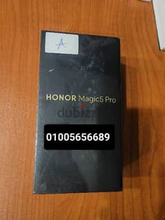 honor magic 5 pro 512gb New جديد متبرشم