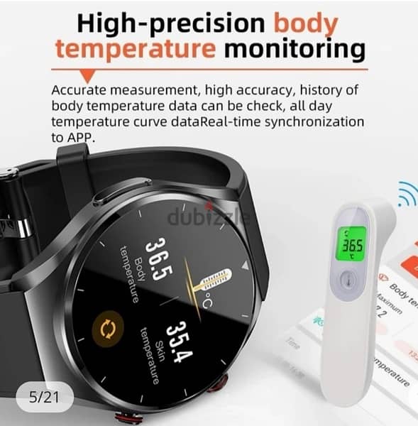 الساعه الذكيه الطبيه الوحيده بمصر - smart watch 6