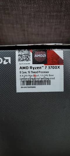 Ryzen 7 3700x مستعمل كالجديد