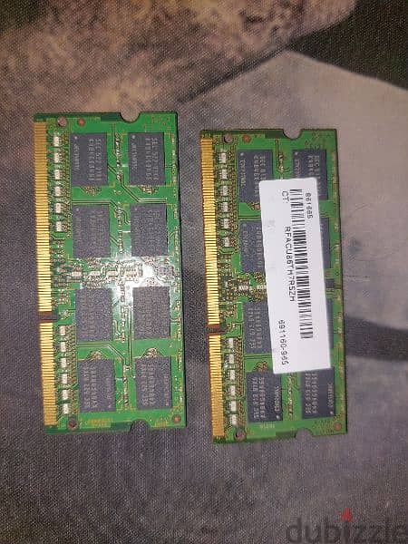 twins 2x4 DDr3 laptop memory 1