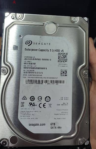 هارد SeaGate  6 TB 0