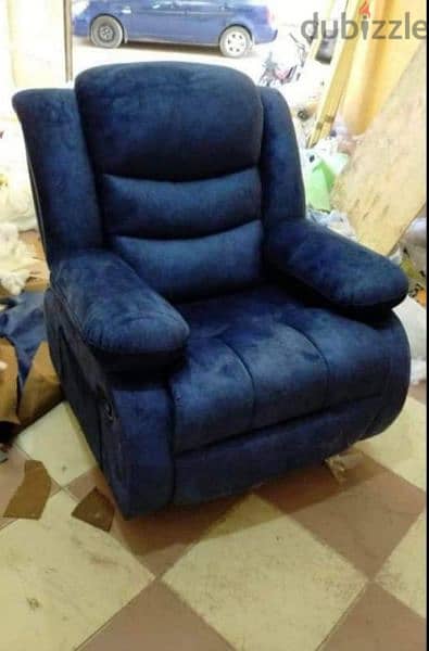 ليزي بوي كرسي/lazy boy chair(هزاز -شازلونج -دوار-فرد سرير-مساج-كهرباء 7