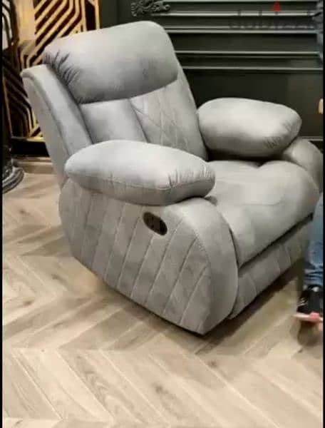 ليزي بوي كرسي/lazy boy chair(هزاز -شازلونج -دوار-فرد سرير-مساج-كهرباء 8