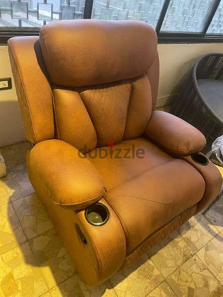 ليزي بوي كرسي/lazy boy chair(هزاز -شازلونج -دوار-فرد سرير-مساج-كهرباء 15