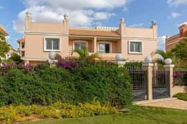 Standalone villa for sale, immediate receipt in a very special location in El Shorouk in Cleopatra Palace Compound with a down payment 6,641,114