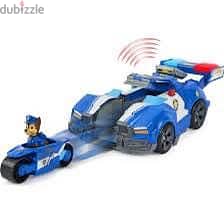 Paw patrol chase car & motorcycle 0