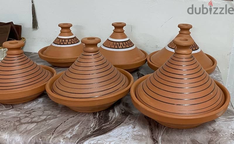 MOROCCAN POTTERY TAGINE طقم طاجين مغربي 3