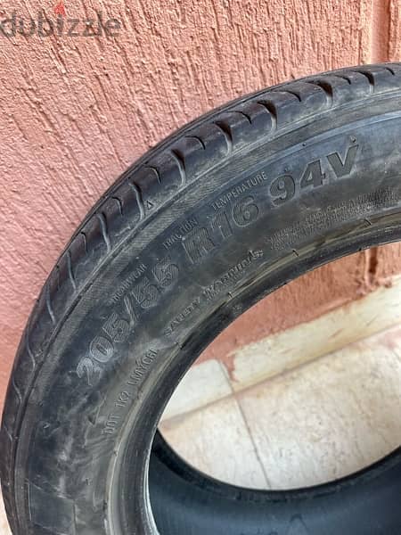 Tyer كاوتش كومهو   205/55 R16 فرده واحده 2