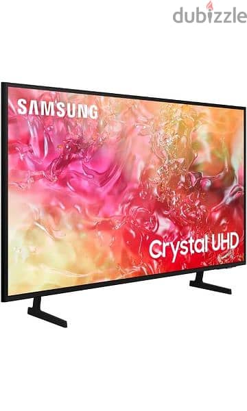 شاشه تلفزيون 60 بوصه ذكي من سامسونج-4K UHD LED متبرشمة بضمان 2024 1