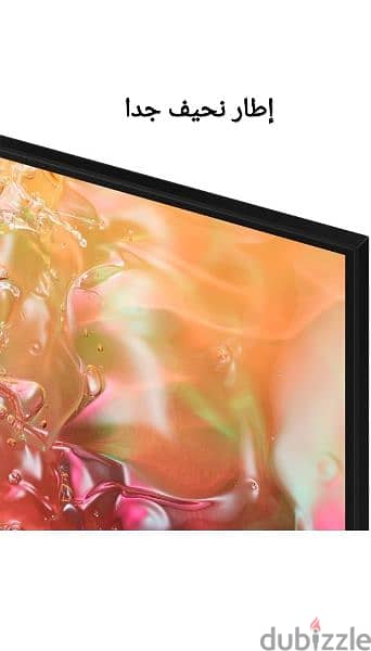 شاشه تلفزيون 60 بوصه ذكي من سامسونج-4K UHD LED متبرشمة بضمان 2024 2