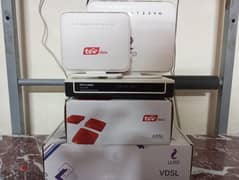 راوتر VDSL + راوترين ADSL+2 + فلاشه نت VODAFONE 0