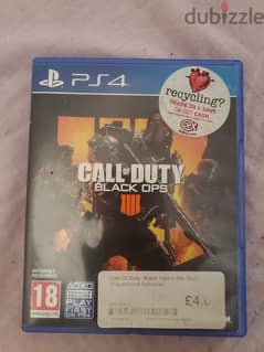 call of duty black ops 4 PS4 0