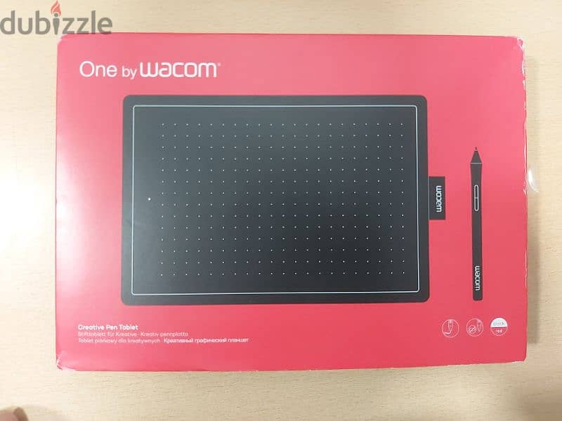 One by Wacom CTL-672 معاه ضمان سنه 3