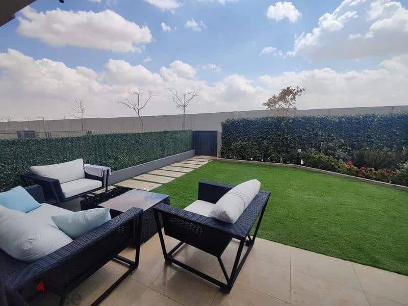 للبيع i villa garden  في كمبوند ذا ميديان بداخل كمبوند تاج ستي 7