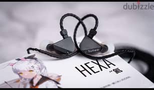 IEM Truthear Hexa 1DD+3BA Hybrid Earphones 0