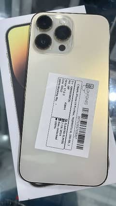 iPhone 14 pro max 256 gold