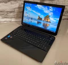 حالتة زيرو لاب توب توشيبا Toshiba Core i5 بكارتين شاشة لالعاب والبرامج