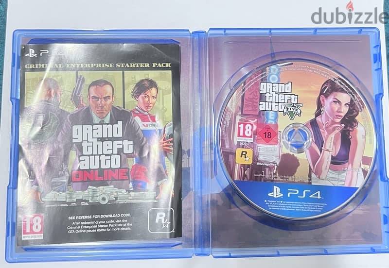 gta 5 cd نسخه  ps4 2