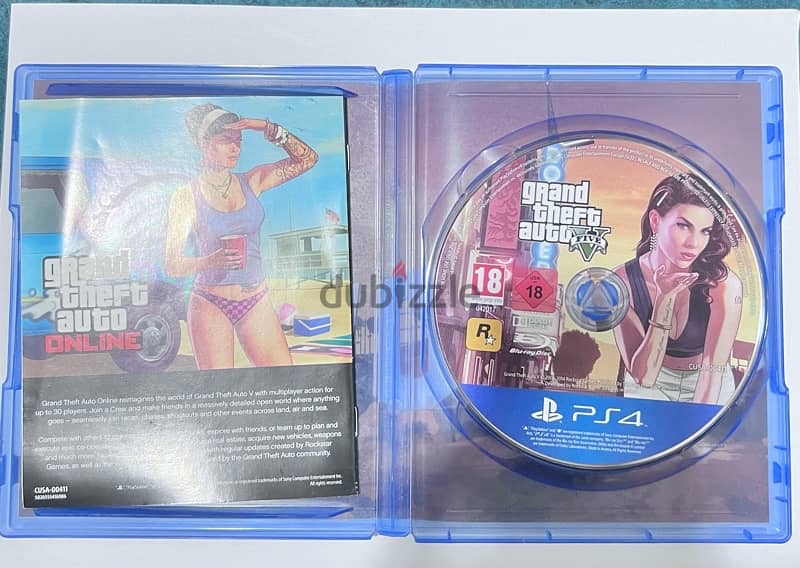 gta 5 cd نسخه  ps4 3