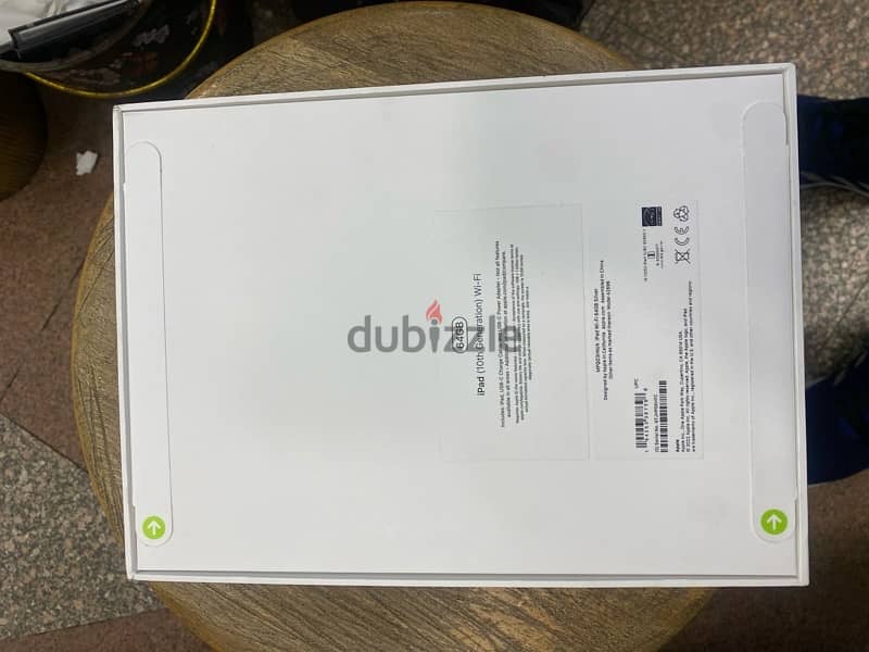 iPad 10 WiFi 64G Blue جديد متبرشم 1